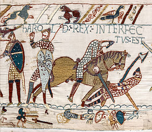 300px-Bayeux_Tapestry_scene57_Harold_death.jpg