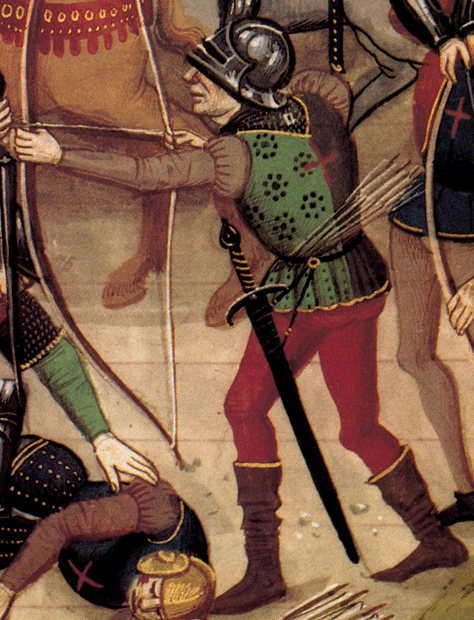 Battle-of-Auray-image-showing-scabbard-suspension-from-moveable-buckle-detail.gif