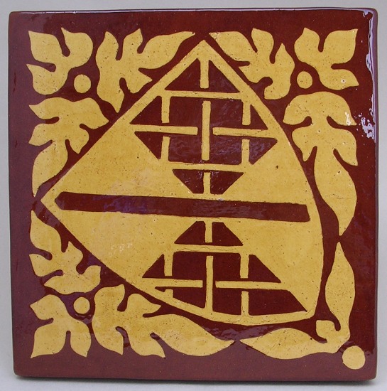 Heraldic Tile 4 - Despencer.JPG