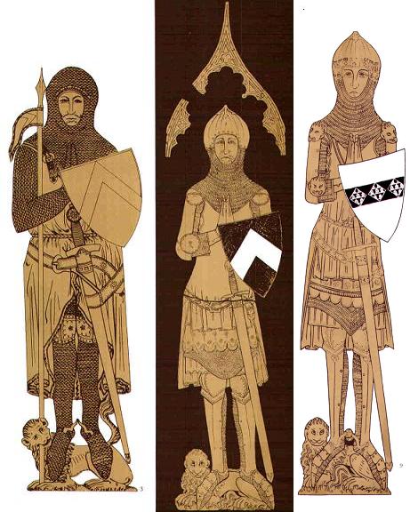 Late 13th Early 14 century English brasses.JPG