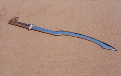 hebrew sickle sword