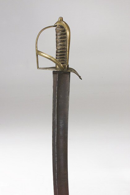 VIVE LE ROY DE SARDAIGNE on blade Piedmonte 18th cent 72cm.jpg